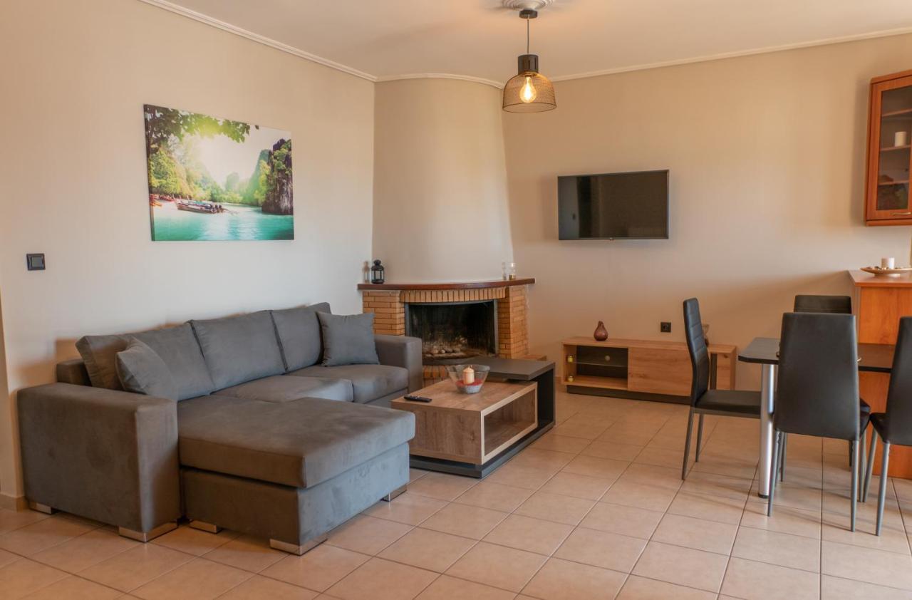 John'S Apartments Каристос Экстерьер фото