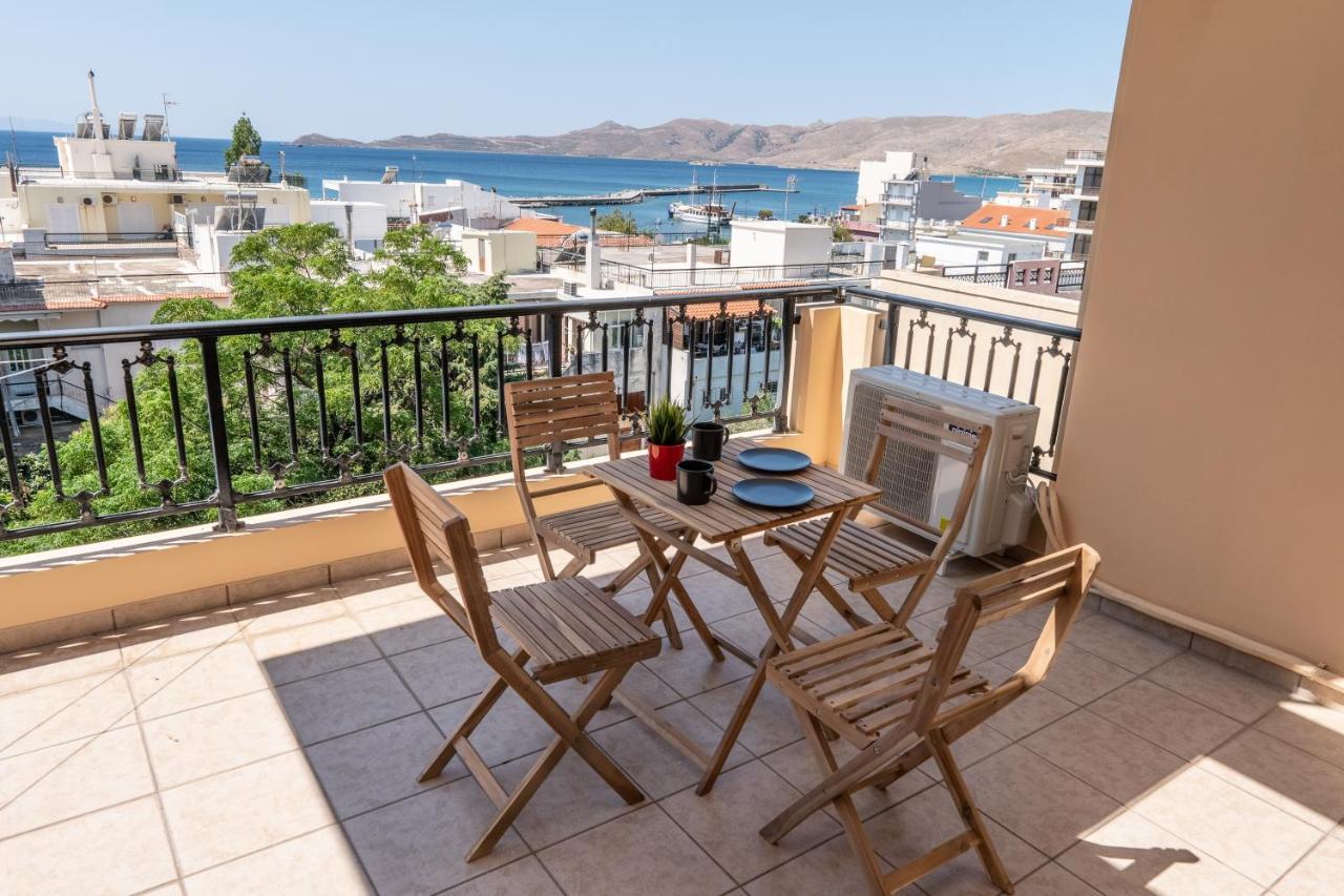 John'S Apartments Каристос Экстерьер фото
