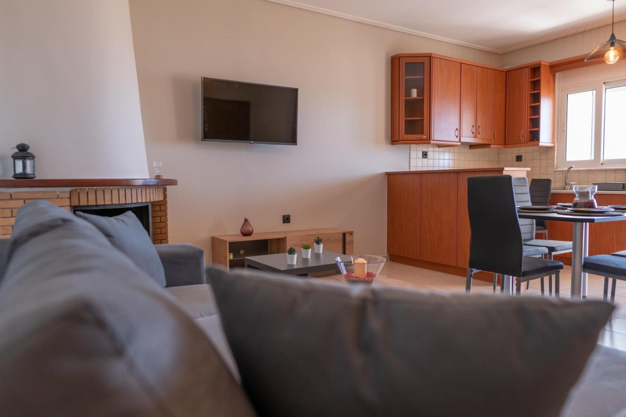 John'S Apartments Каристос Номер фото